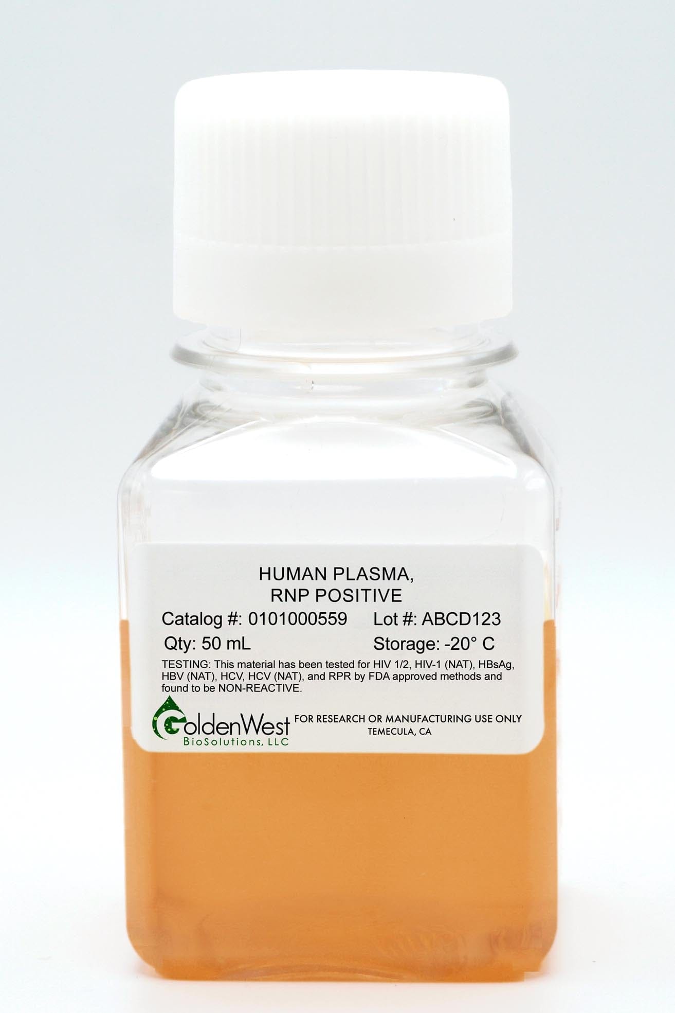 Human Plasma, RNP Positive
