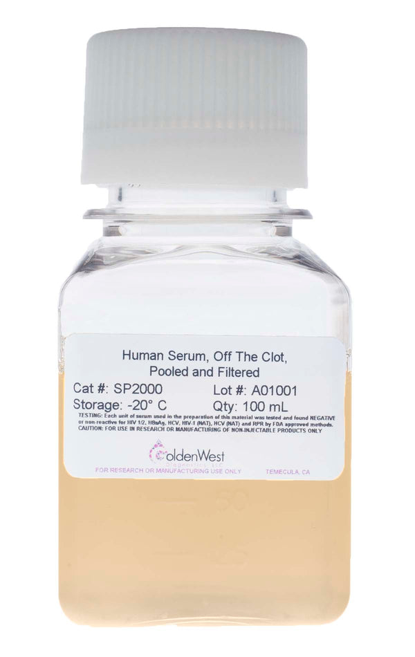 Pooled Human Complement Processed Human Serums and Matrixes